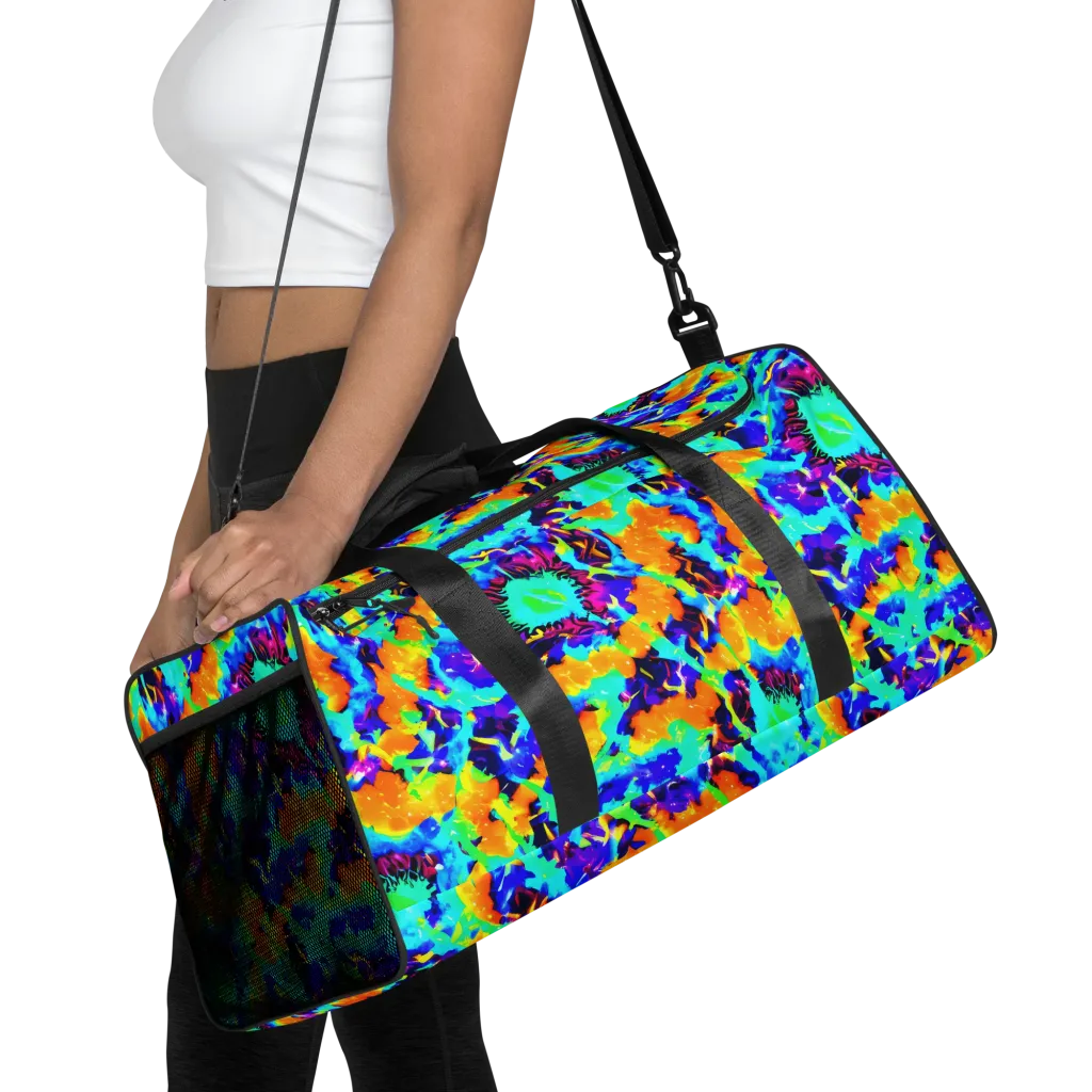 Vivid Reverie on Duffle Bag — Front