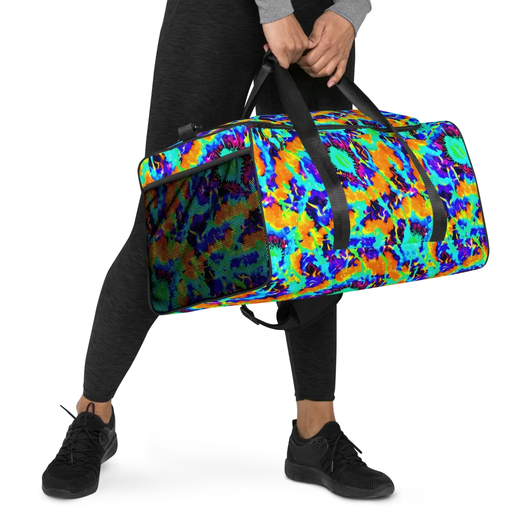 Vivid Reverie on Duffle Bag — Right Front