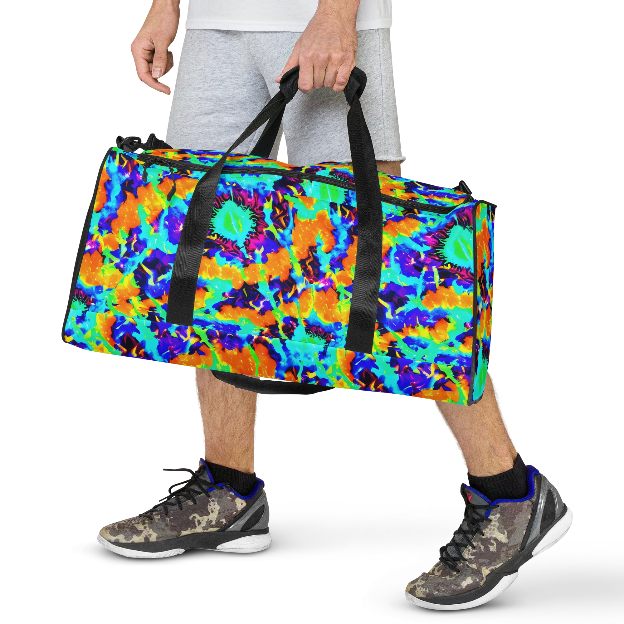 Vivid Reverie on Duffle Bag — Front