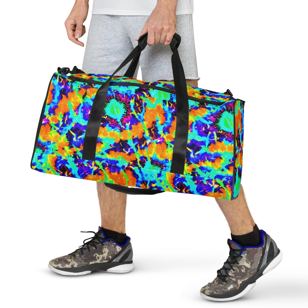 Vivid Reverie on Duffle Bag — Front