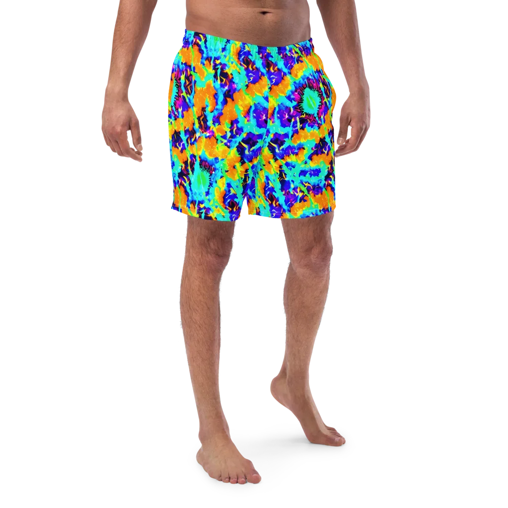 Vivid Reverie on Swim Trunks — Front