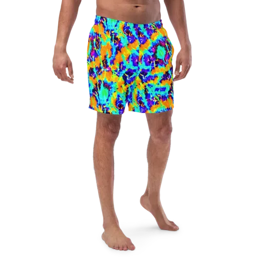 Vivid Reverie on a Swim Trunks