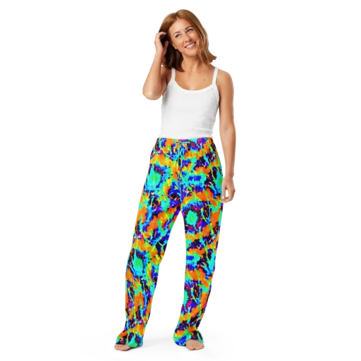Vivid Reverie on a Women's Pajama Pants