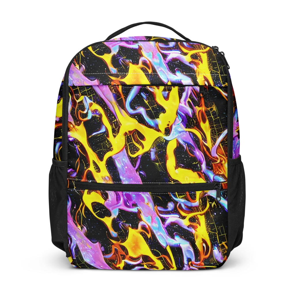 Neon Magma on Utility Backpack — Front