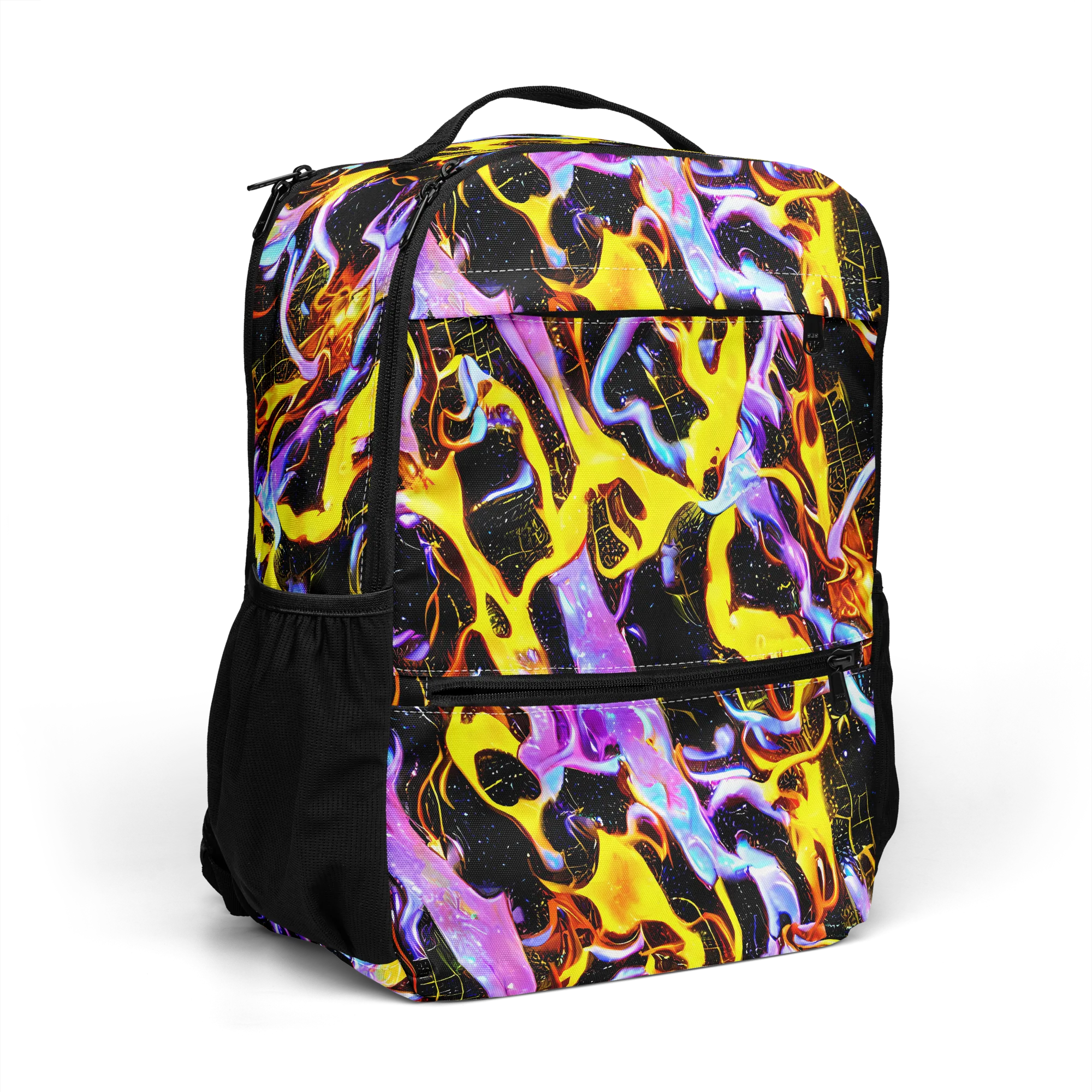 Neon Magma on Utility Backpack — Right Front