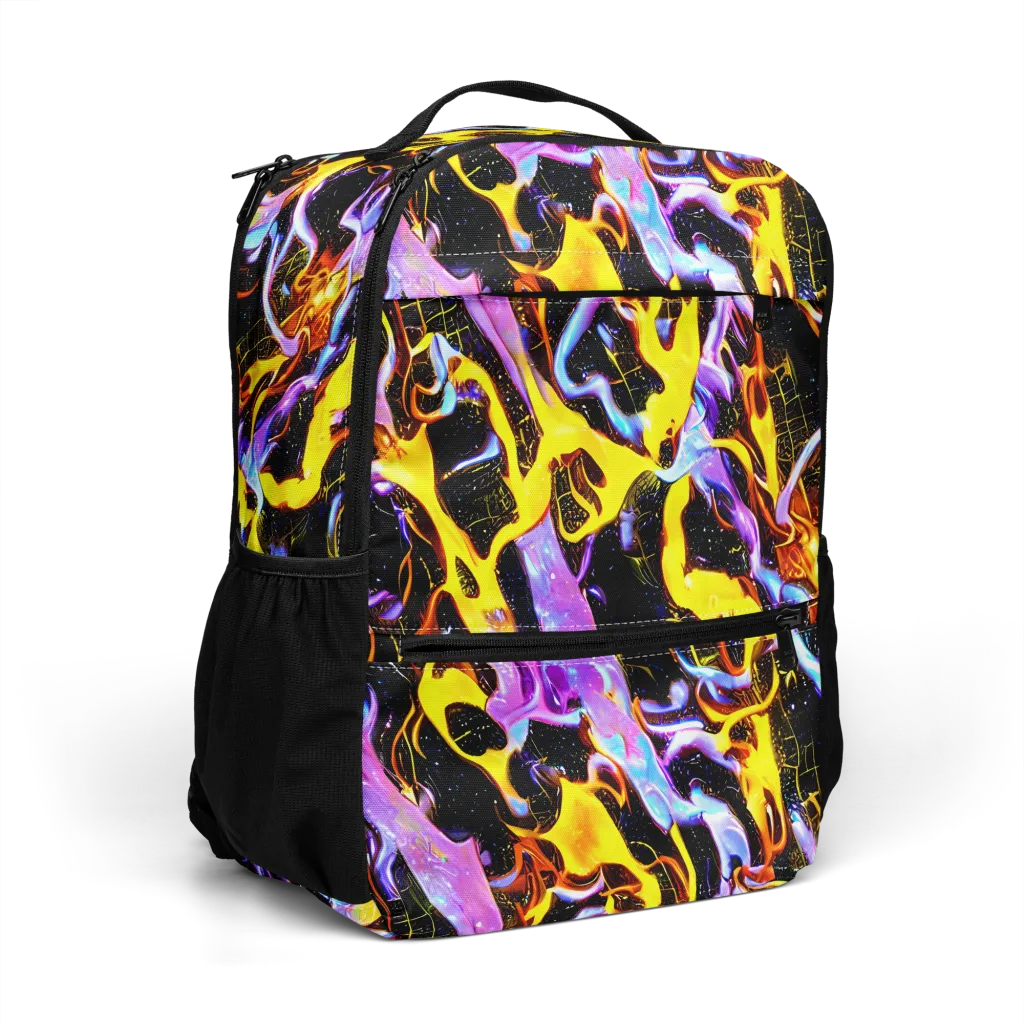 Neon Magma on Utility Backpack — Right Front