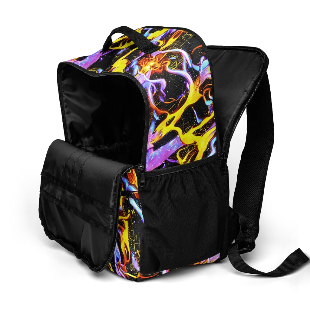 Neon Magma on Utility Backpack — Product details 2