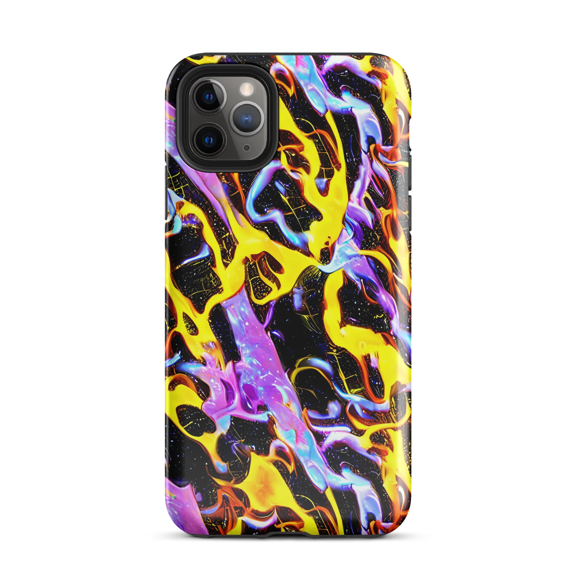 Neon Magma on Tough Case for iPhone® — Front