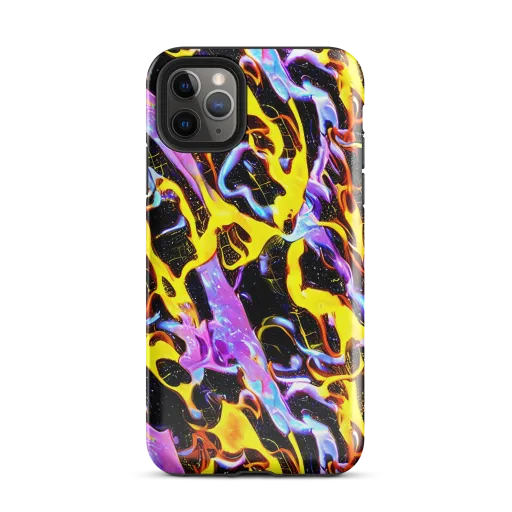 Neon Magma on a Tough Case for iPhone®