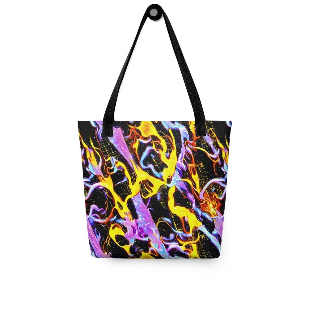 Neon Magma on Tote Bag — Front