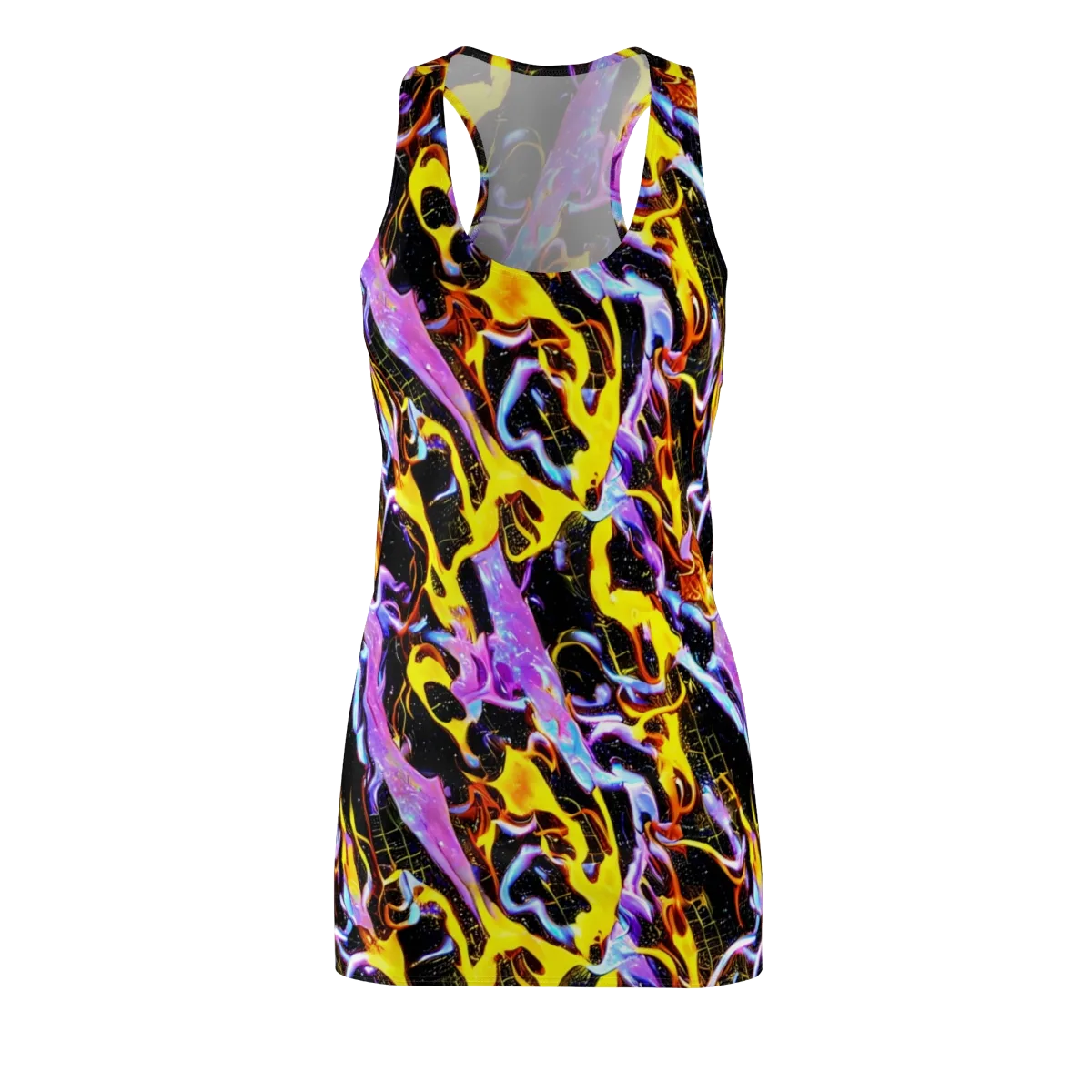 Neon Magma on Racerback Dress — Front