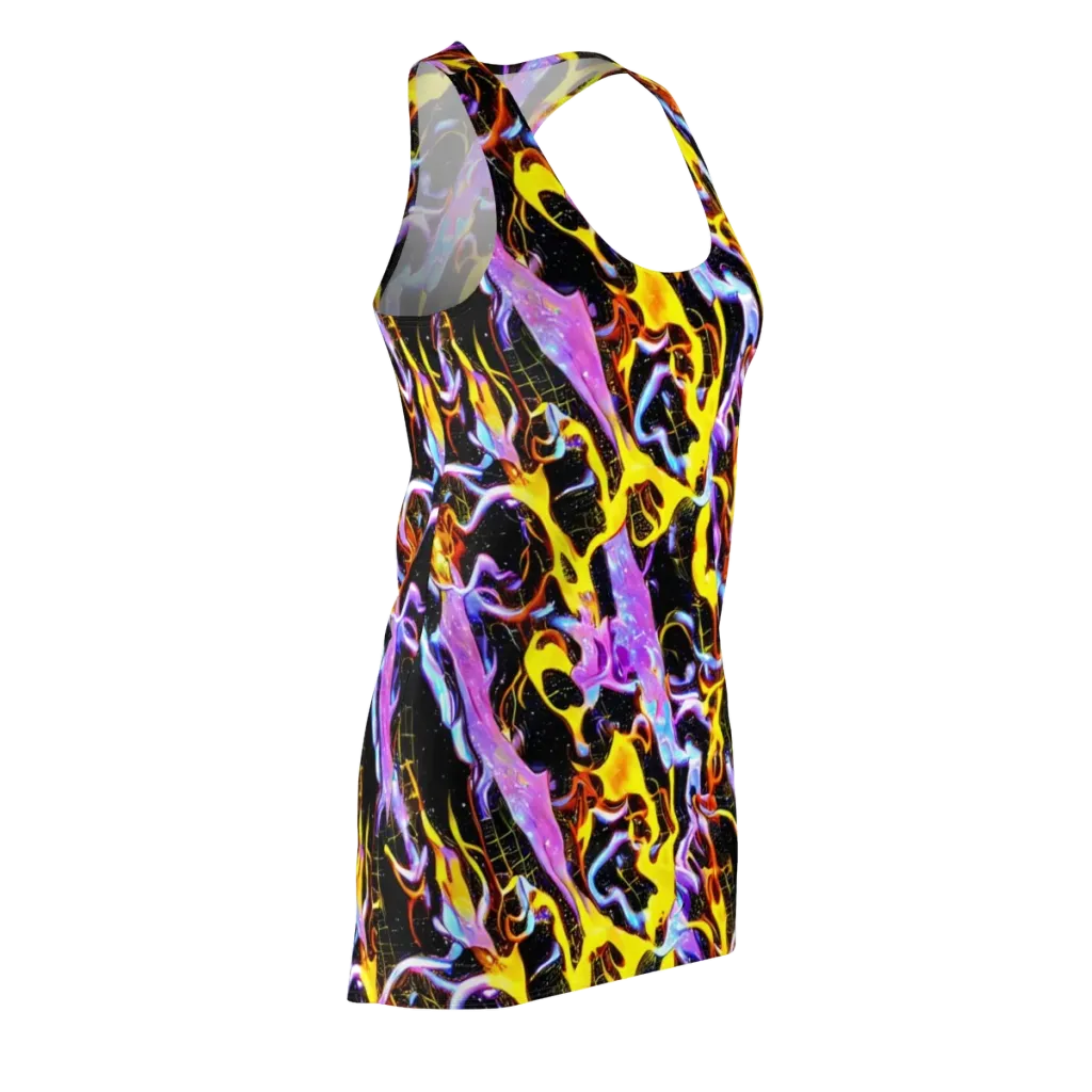 Neon Magma on Racerback Dress — Front Side