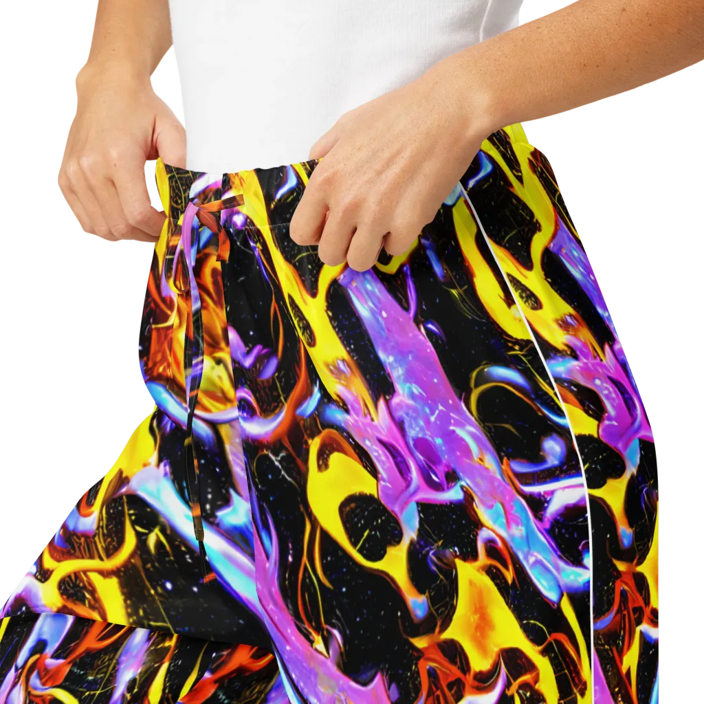 Neon Magma on Women's Pajama Pants — Product details
