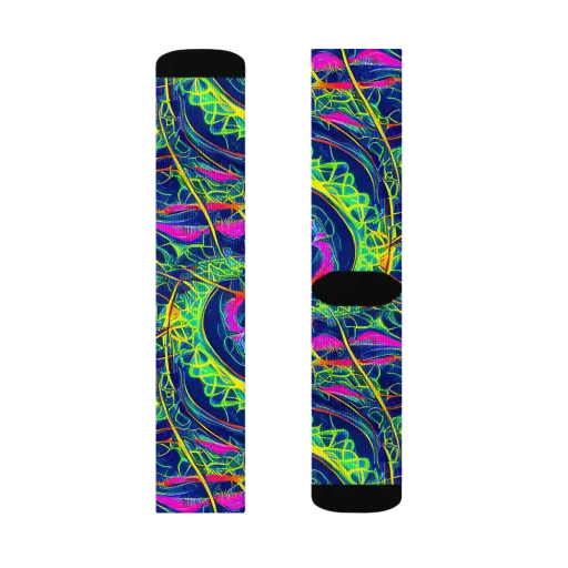 Psychedelic Thicket on a Socks
