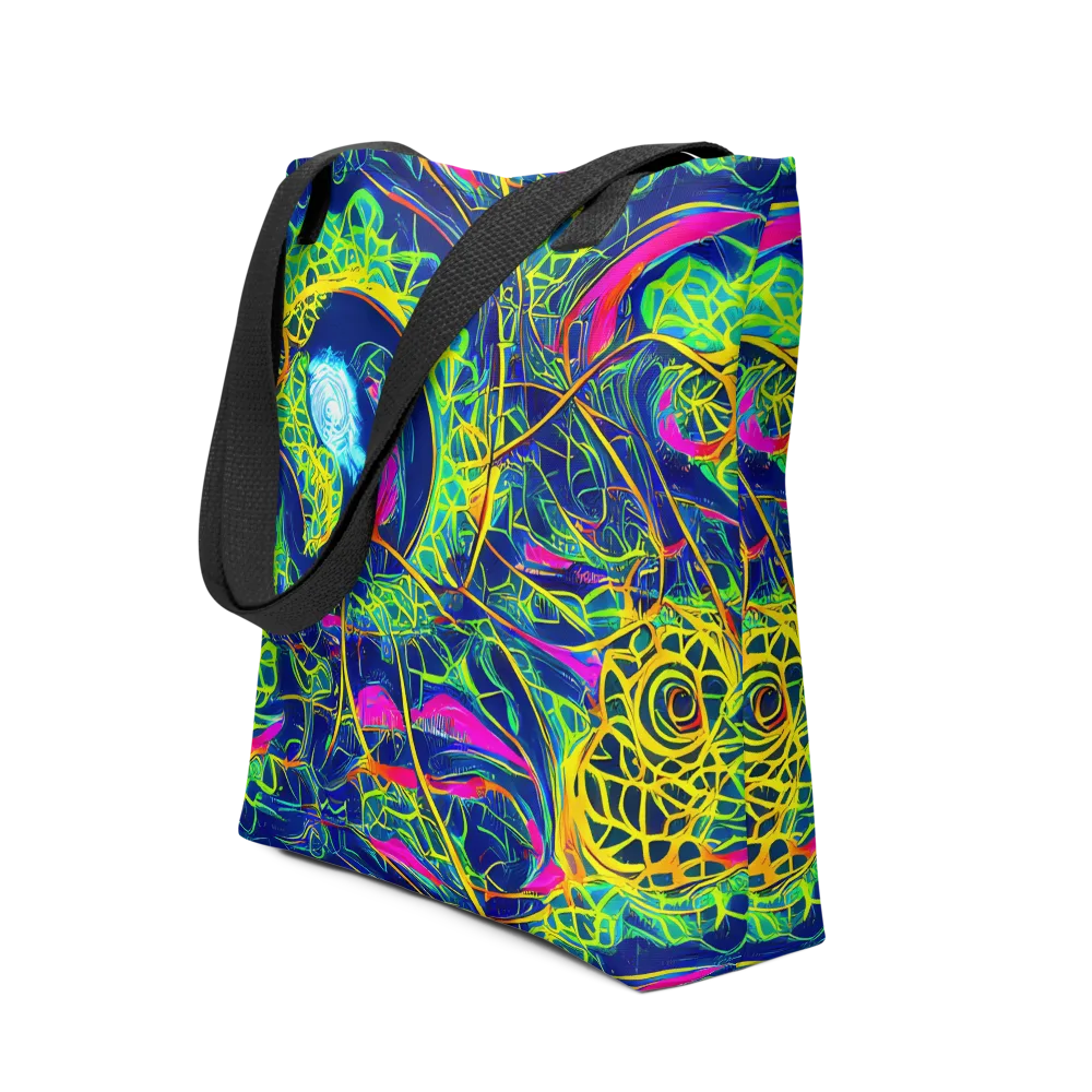 Psychedelic Thicket on Tote Bag — Front