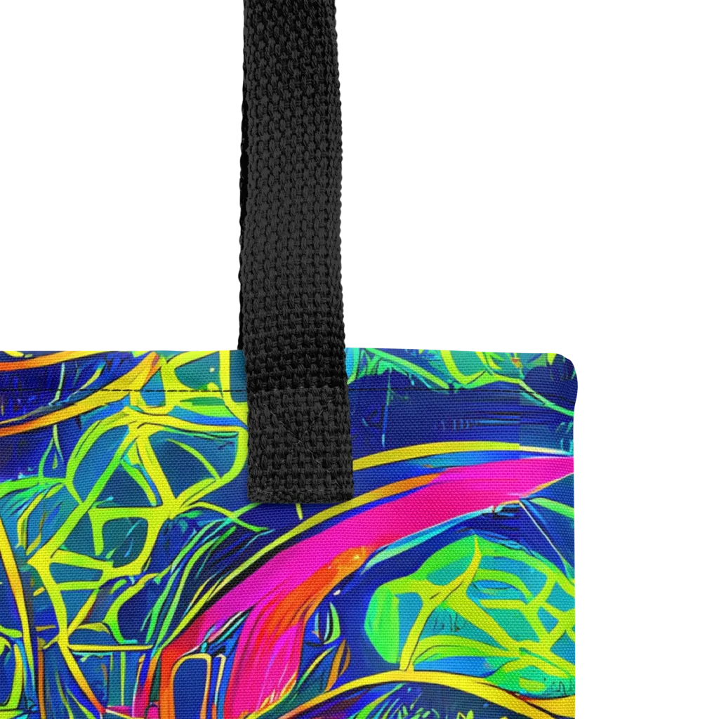 Psychedelic Thicket on Tote Bag — Product details