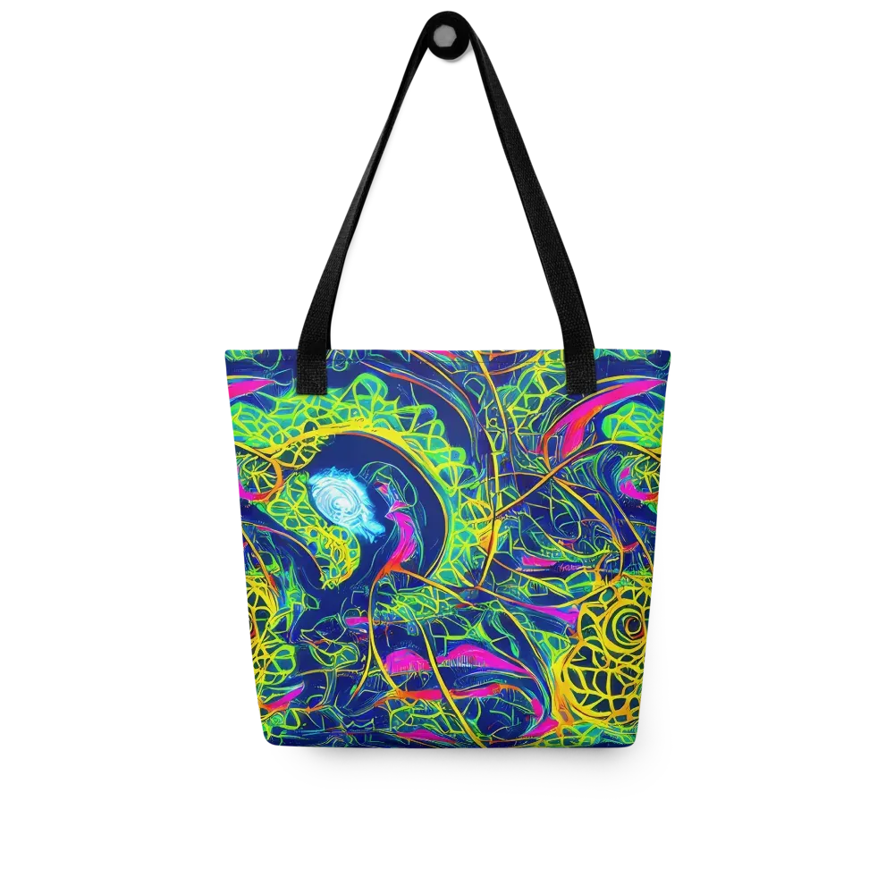 Psychedelic Thicket on Tote Bag — Front