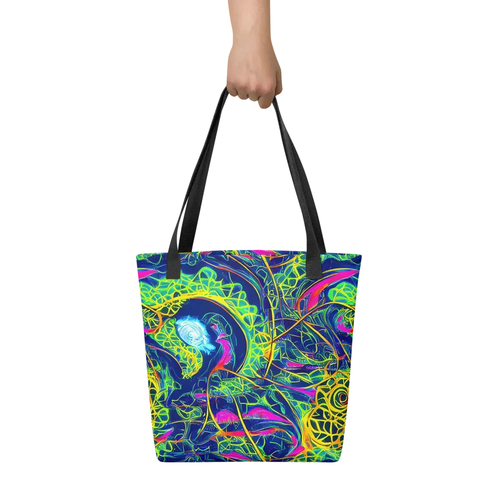 Psychedelic Thicket on Tote Bag — Front