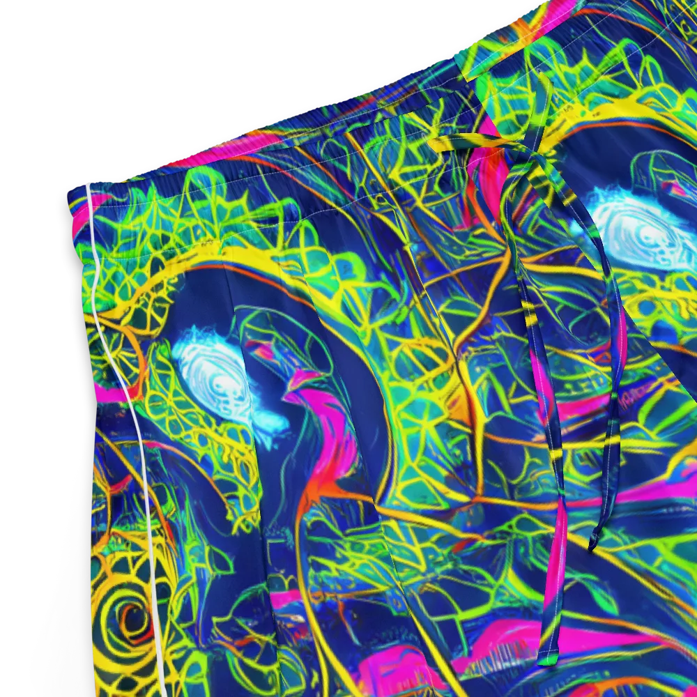 Psychedelic Thicket on Women's Pajama Shorts — Product details