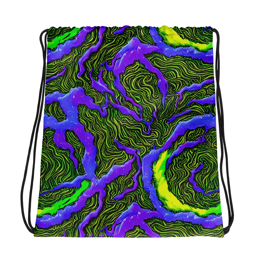 Ultraviolet Wild on Drawstring Bag — Photo