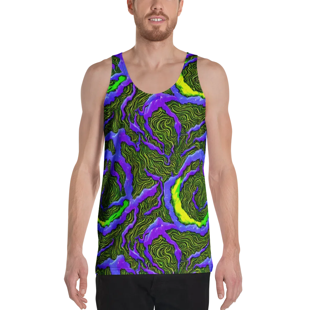 Ultraviolet Wild on Men's Tank Top — Front