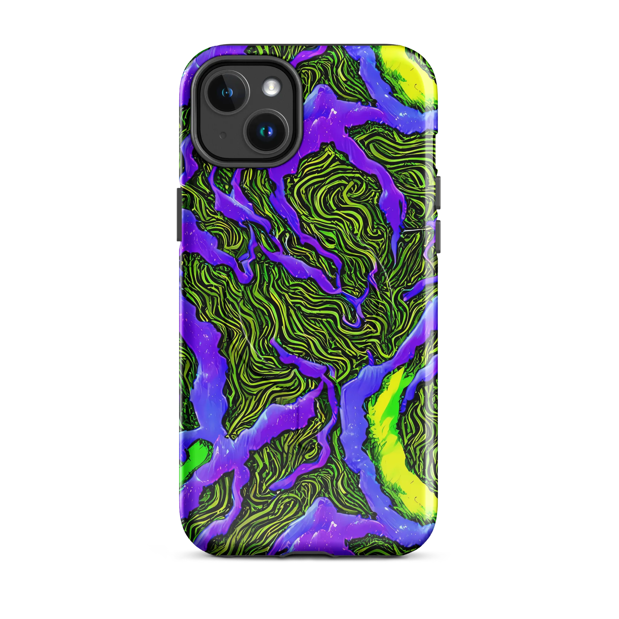 Ultraviolet Wild on MagSafe Tough Case for iPhone® — Front