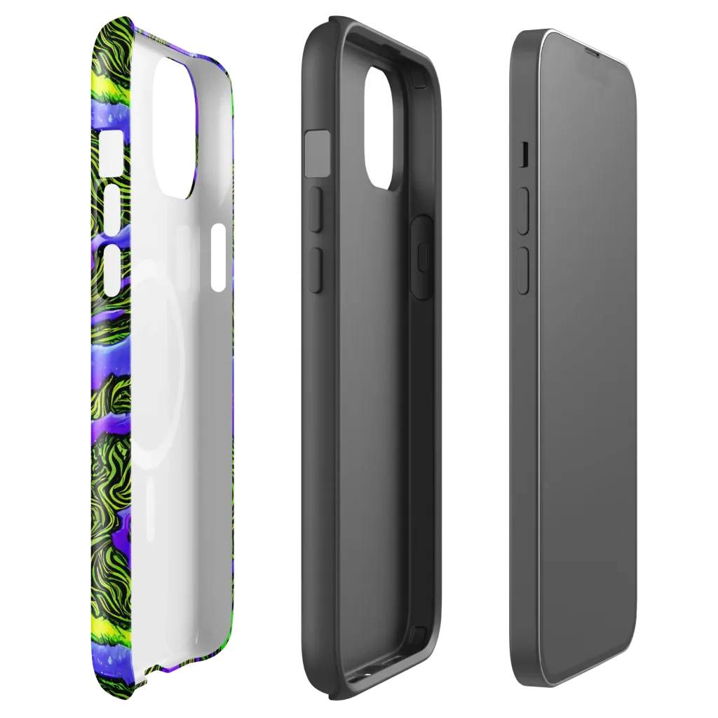 Ultraviolet Wild on MagSafe Tough Case for iPhone® — Front