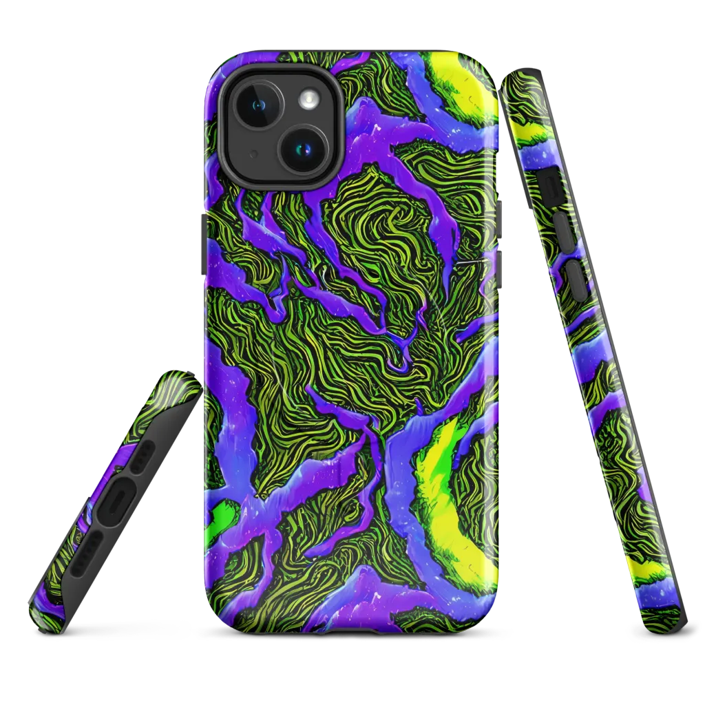 Ultraviolet Wild on MagSafe Tough Case for iPhone® — Front