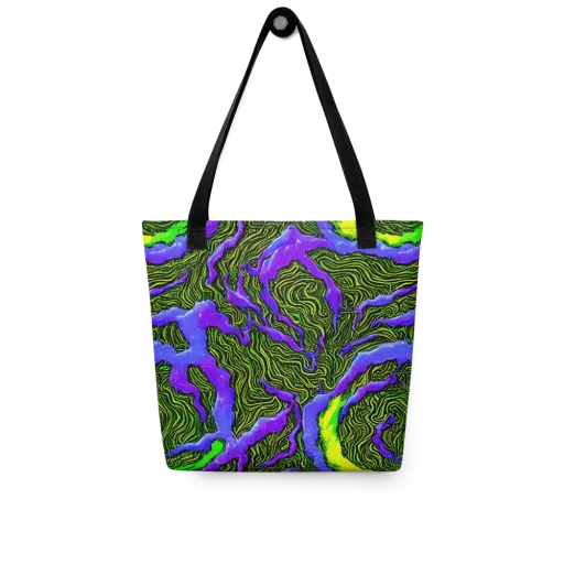 Ultraviolet Wild on a Tote Bag