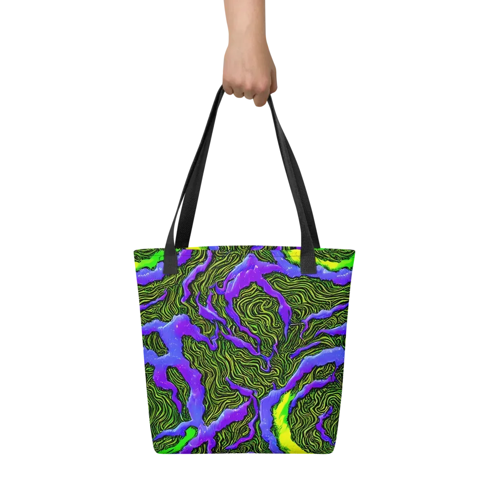 Ultraviolet Wild on Tote Bag — Front