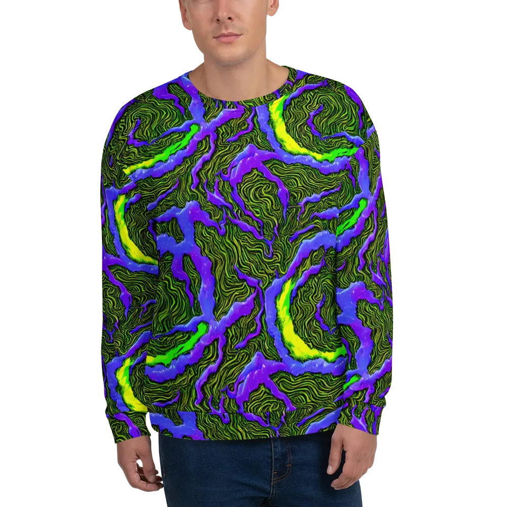 Ultraviolet Wild on Sweatshirt — Front