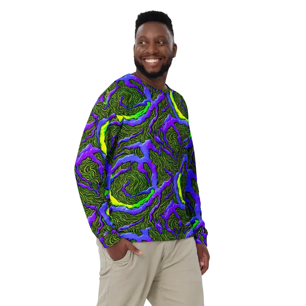 Ultraviolet Wild on Sweatshirt — Front