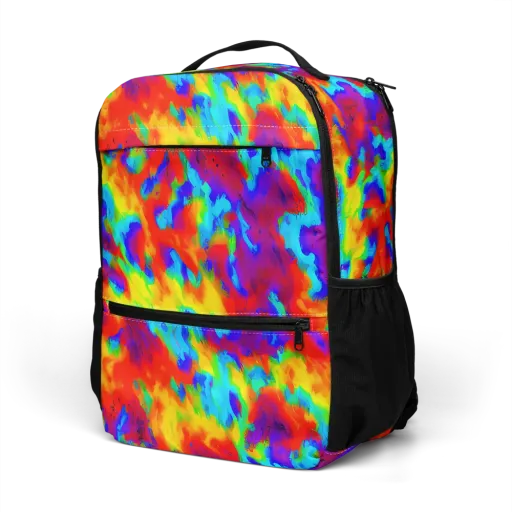 Flame Spectrum on a Utility Backpack