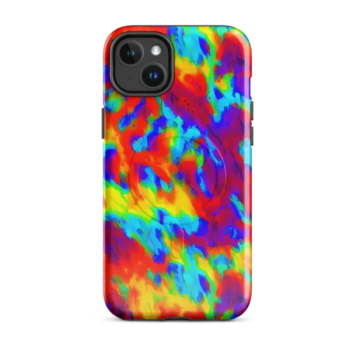 Flame Spectrum on a MagSafe Tough Case for iPhone®