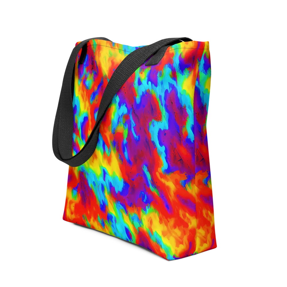 Flame Spectrum on Tote Bag — Front