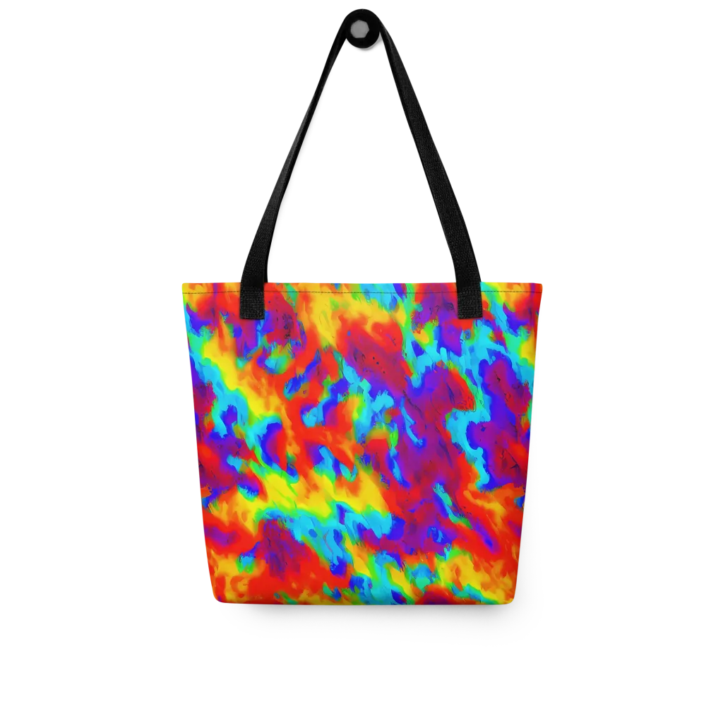 Flame Spectrum on Tote Bag — Front