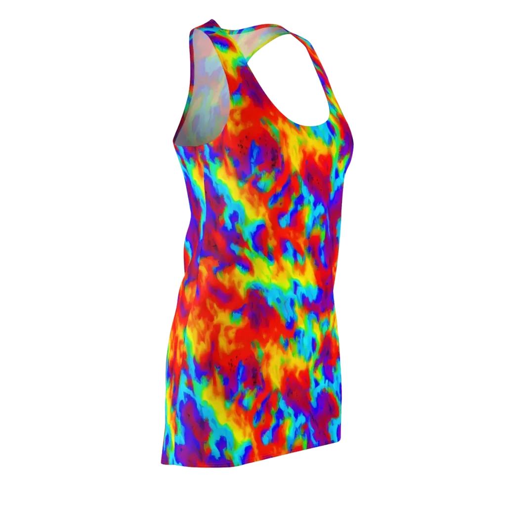 Flame Spectrum on Racerback Dress — Front Side