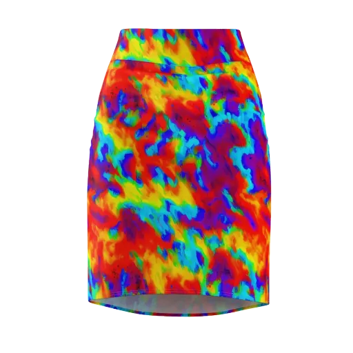Flame Spectrum on a Pencil Skirt