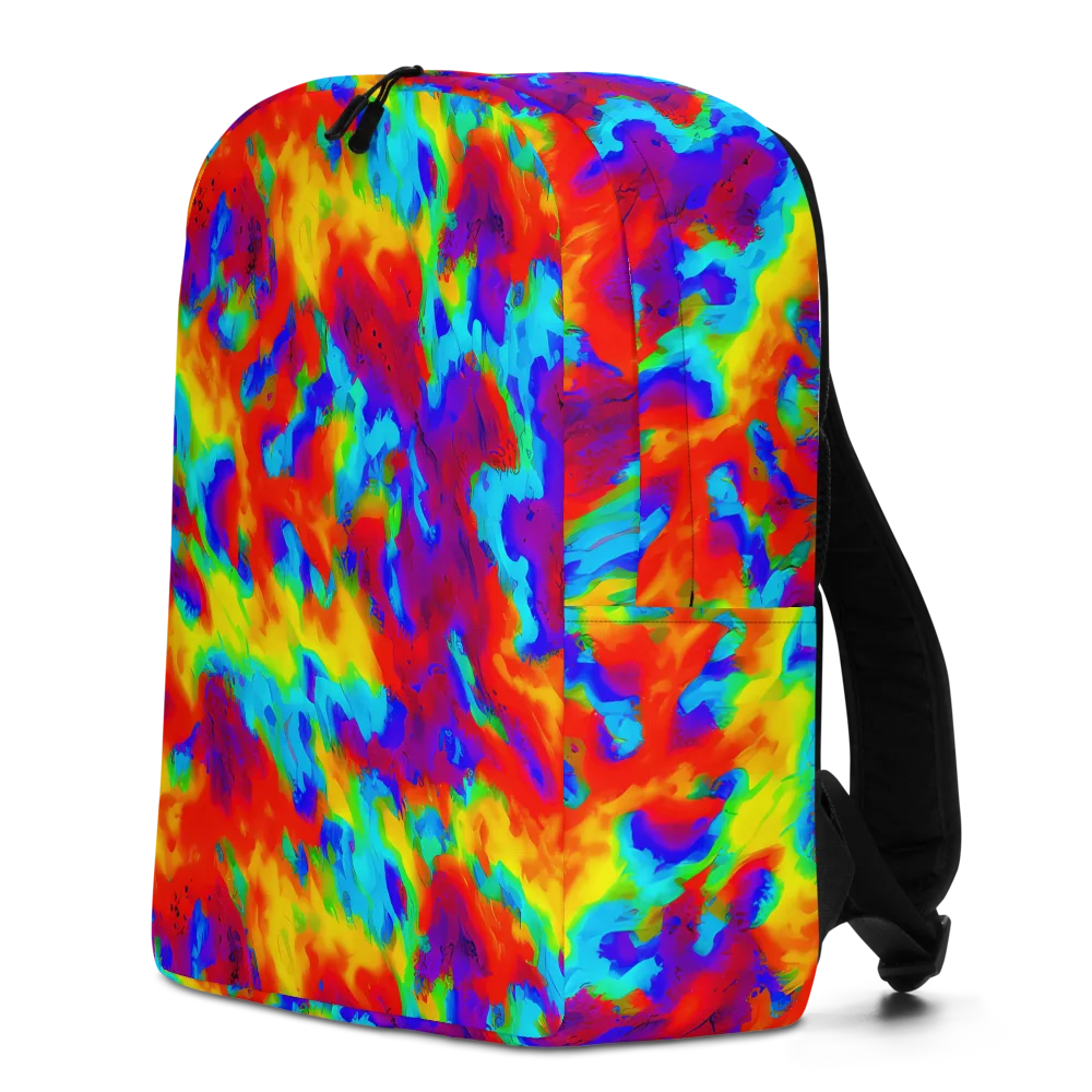 Flame Spectrum on Minimalist Backpack — Left