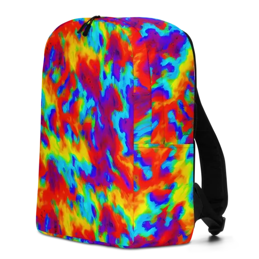 Flame Spectrum on a Minimalist Backpack