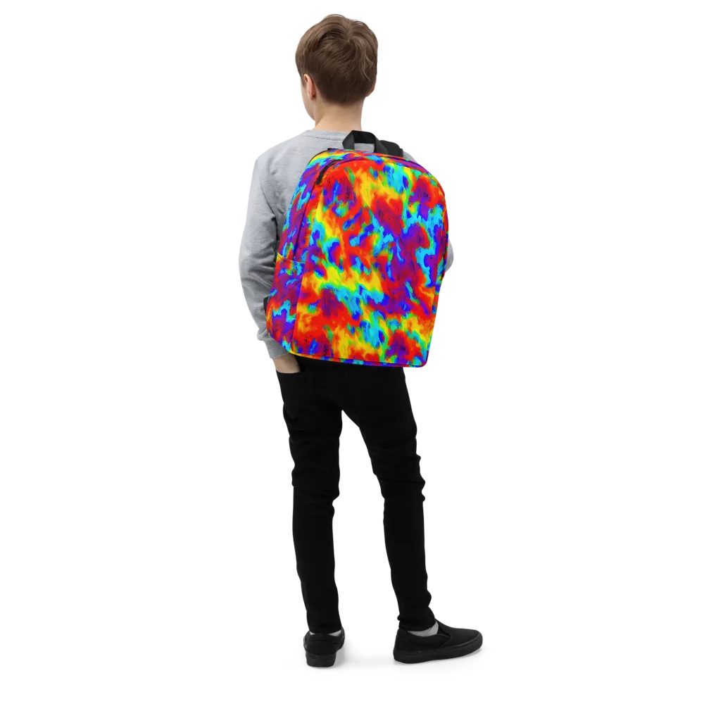 Flame Spectrum on Minimalist Backpack — Right Front