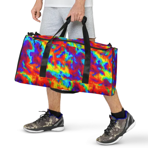 Flame Spectrum on a Duffle Bag