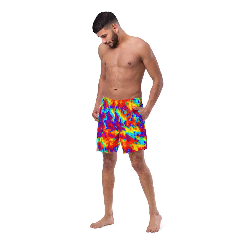 Flame Spectrum on Swim Trunks — Left Front