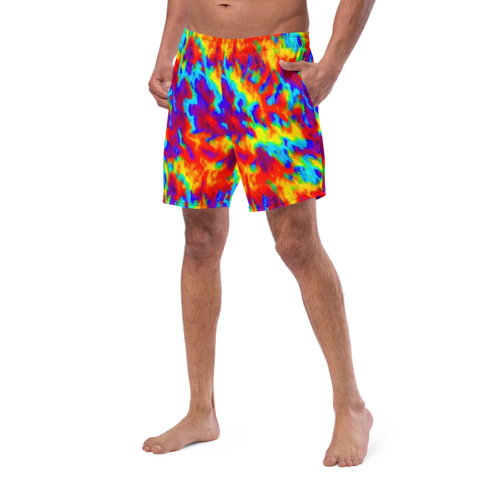 Flame Spectrum on Swim Trunks — Left Front