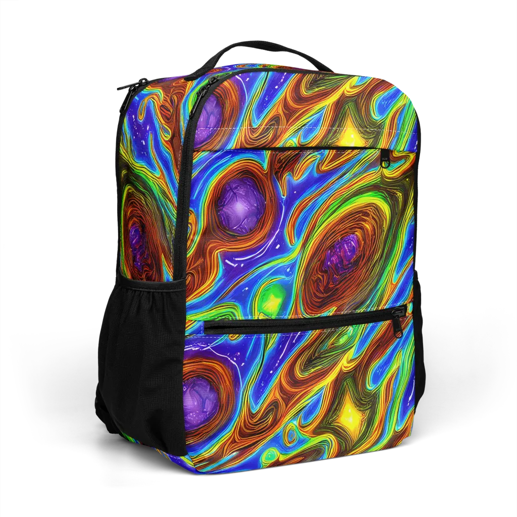 Saturated Orbit on Utility Backpack — Right Front