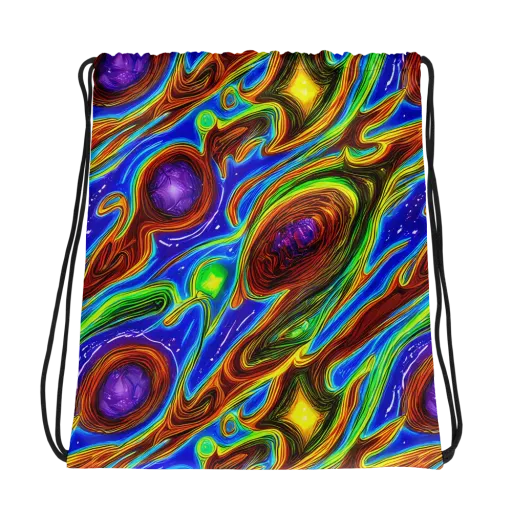 Saturated Orbit on a Drawstring Bag