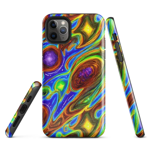 Saturated Orbit on a Tough Case for iPhone®