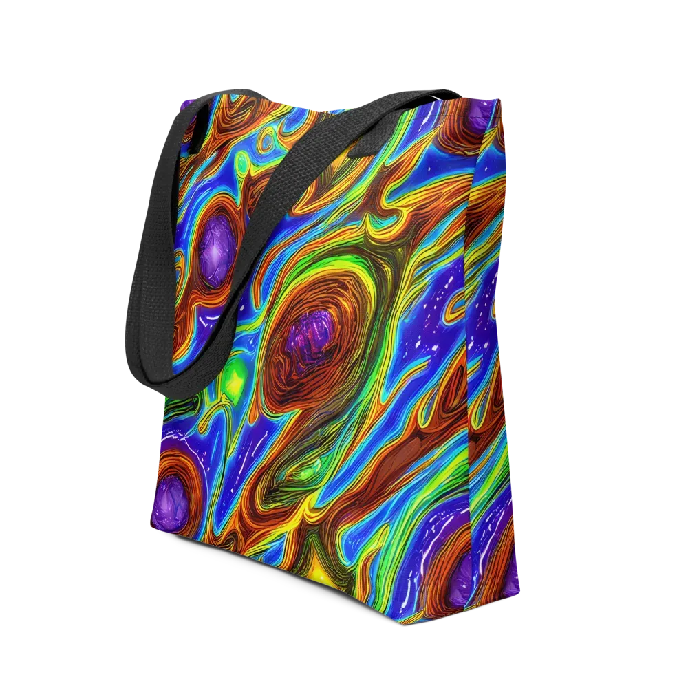 Saturated Orbit on Tote Bag — Front