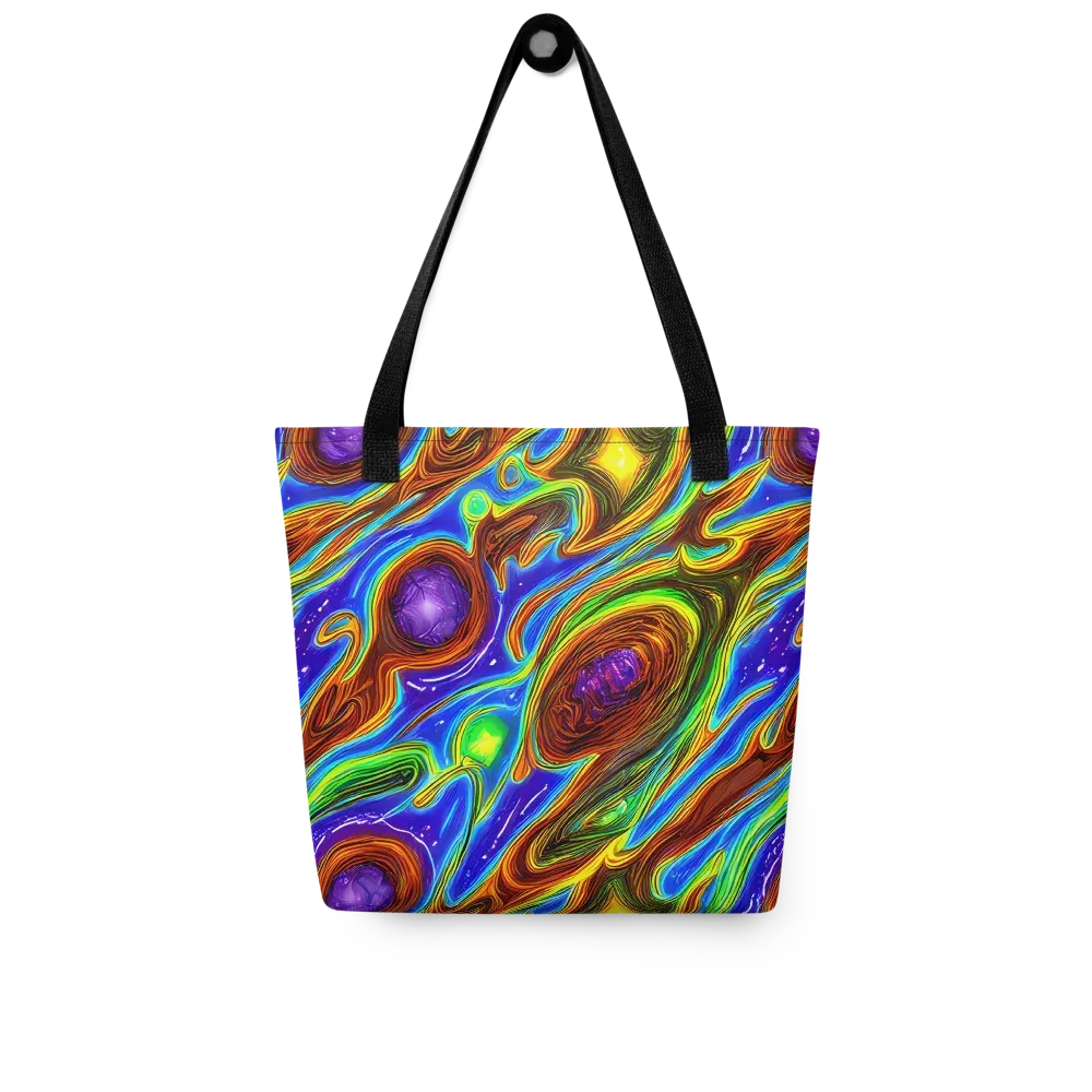 Saturated Orbit on Tote Bag — Front