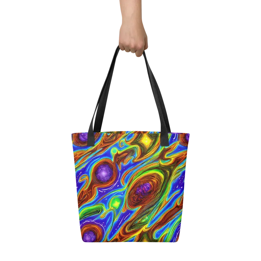 Saturated Orbit on Tote Bag — Front